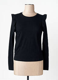 T-shirt noir MANGO femme