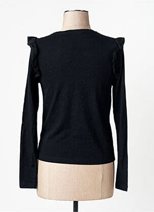 T-shirt noir MANGO femme
