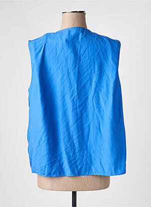 Blouse bleu MANGO femme