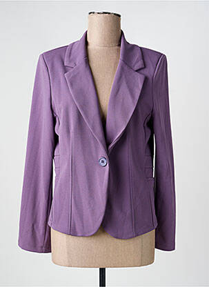 Blazer violet AMELIE & AMELIE femme