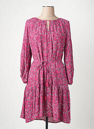 Robe mi-longue rose ONLY femme