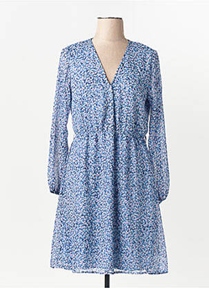 Robe mi-longue bleu ONLY femme