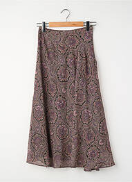 Jupe longue violet MANGO femme