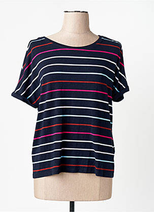 T-shirt bleu STREET ONE femme