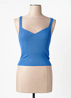 Débardeur bleu ONLY femme