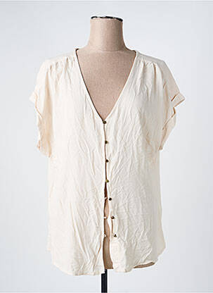Chemisier beige ZABAIONE femme