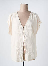 Chemisier beige ZABAIONE femme