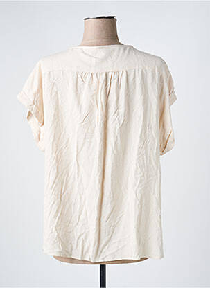 Chemisier beige ZABAIONE femme