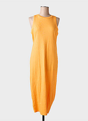 Robe courte sans manche sans manche orange VERO MODA femme