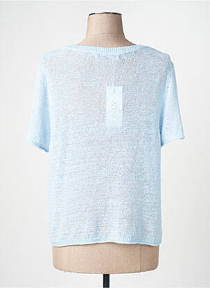Pull coupe droite bleu ONLY femme