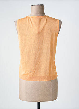 T-shirt coupe droite orange ONLY femme