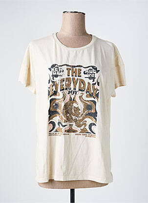 T-shirt beige GARCIA femme