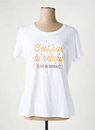T-shirt blanc MONSIEUR TSHIRT femme