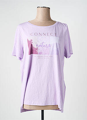 T-shirt violet STREET ONE femme
