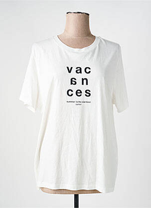 T-shirt blanc OPUS femme