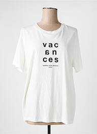 T-shirt blanc OPUS femme
