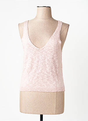Débardeur rose MANGO femme