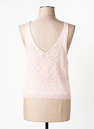 Débardeur rose MANGO femme