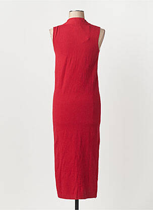 Robe courte rouge MANGO femme