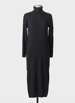 Robe longue noir MANGO femme