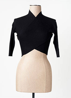 Pull noir MANGO femme