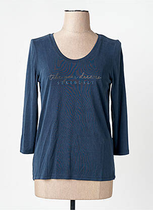 T-shirt bleu STREET ONE femme