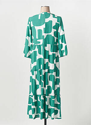 Robe longue vert STREET ONE femme