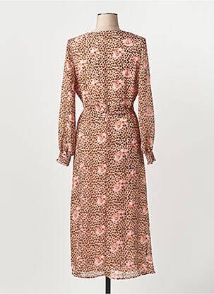 Robe longue beige VERO MODA femme