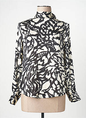 Chemisier noir MANGO femme