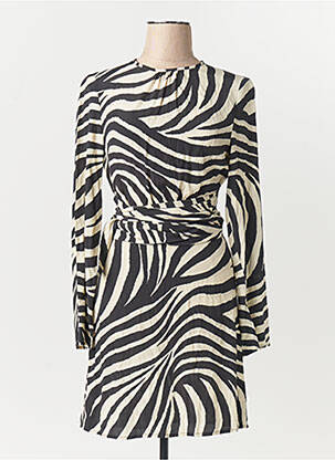 Robe mi-longue noir MANGO femme