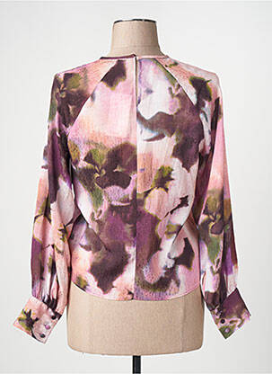 Blouse rose MANGO femme