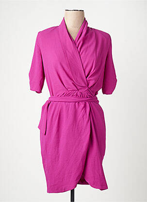 Robe courte violet MORGAN femme