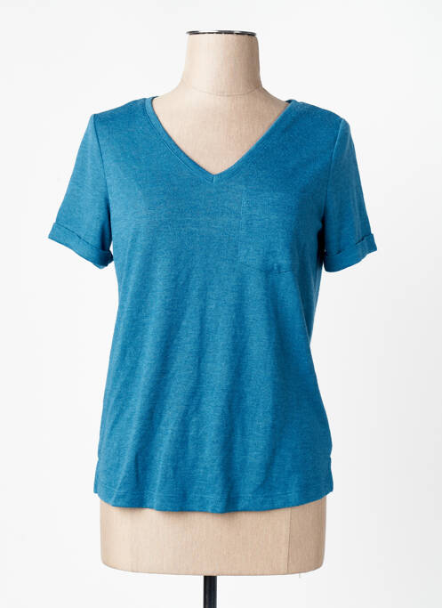 T-shirt bleu STREET ONE femme