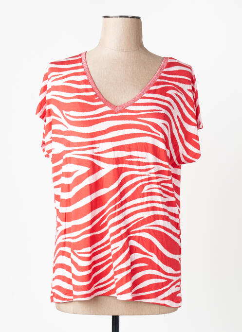 T-shirt manches courtes manches courtes rose VERO MODA femme