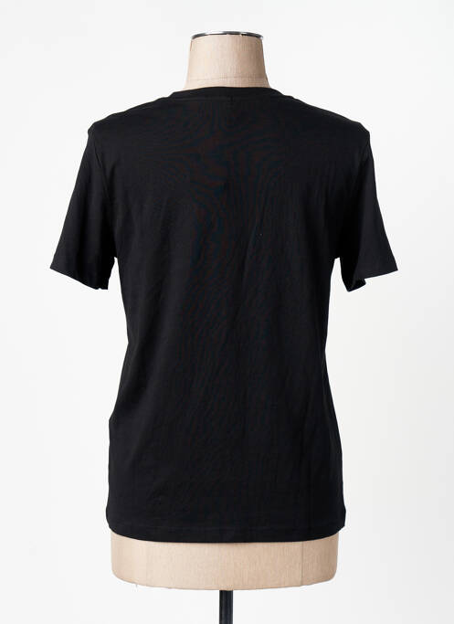 T-shirt col rond manches courtes noir ONLY femme