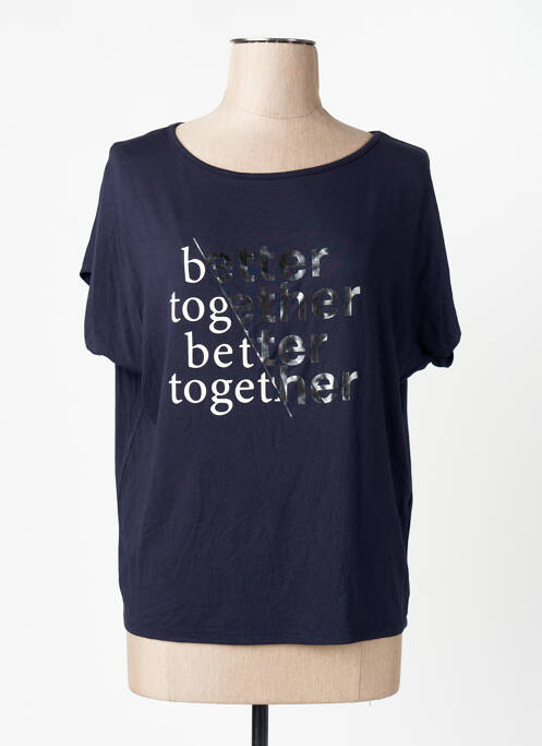 T-shirt bleu S.OLIVER femme