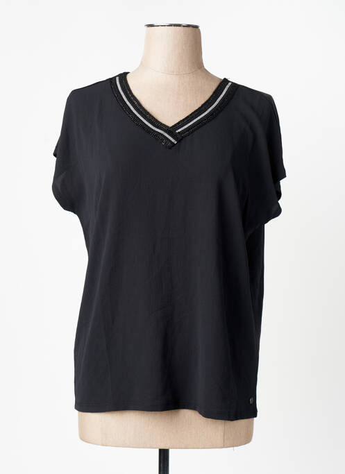 T-shirt noir GARCIA femme