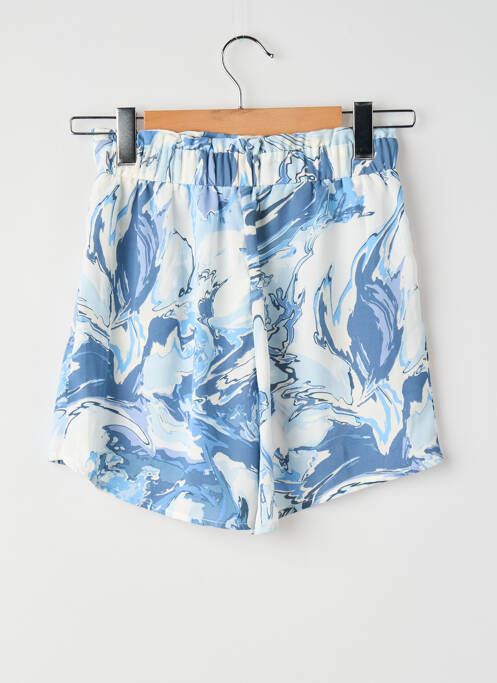 Short coupe droite bleu ONLY femme