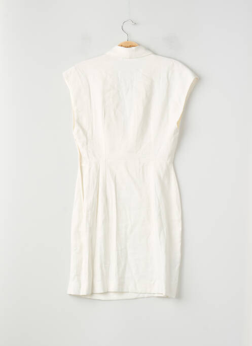 Robe courte blanc MANGO femme