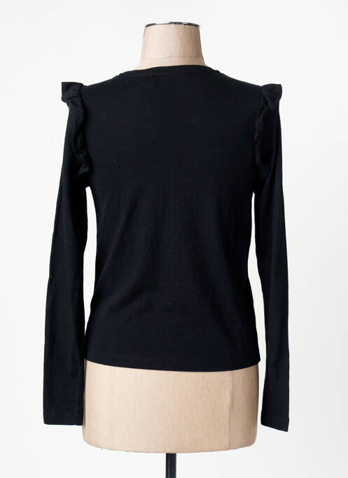 T-shirt noir MANGO femme