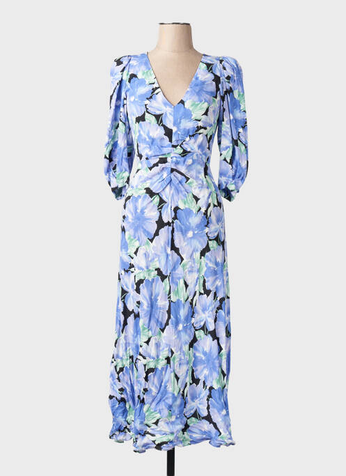 Robe courte violet MANGO femme