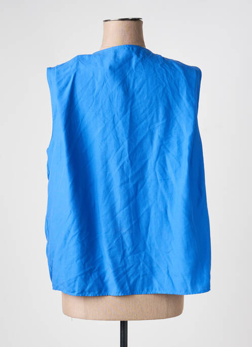 Blouse bleu MANGO femme