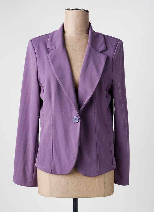 Blazer violet AMELIE & AMELIE femme