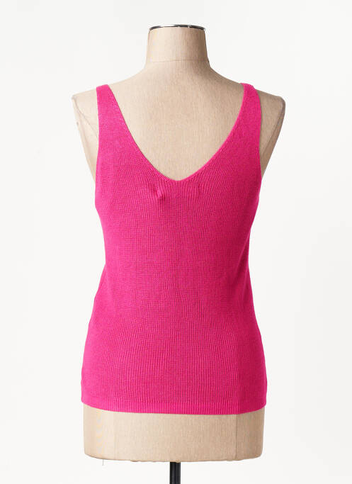 Débardeur coupe droite sans manche rose VERO MODA femme