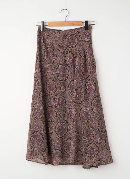 Jupe longue violet MANGO femme