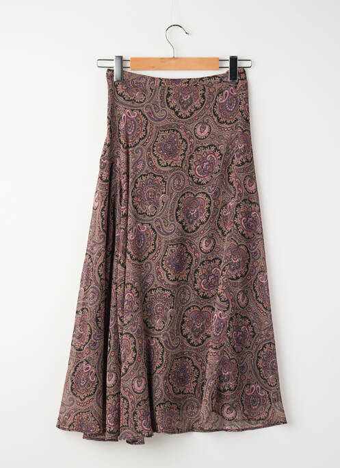 Jupe longue violet MANGO femme