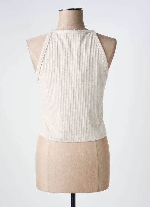 Débardeur beige ONLY femme