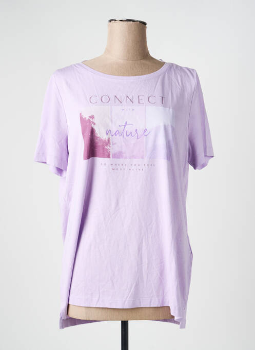 T-shirt violet STREET ONE femme