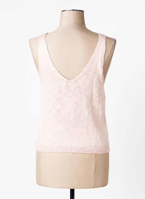 Débardeur rose MANGO femme