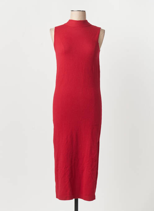 Robe courte rouge MANGO femme